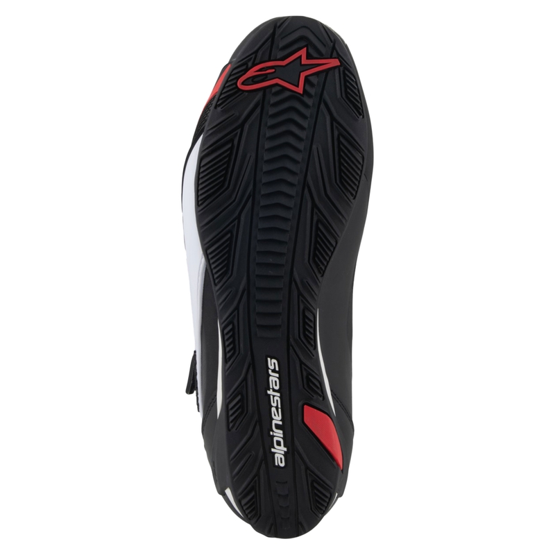 Motorističke čizme Alpinestars Faster-4 crno-bijelo-crvene
