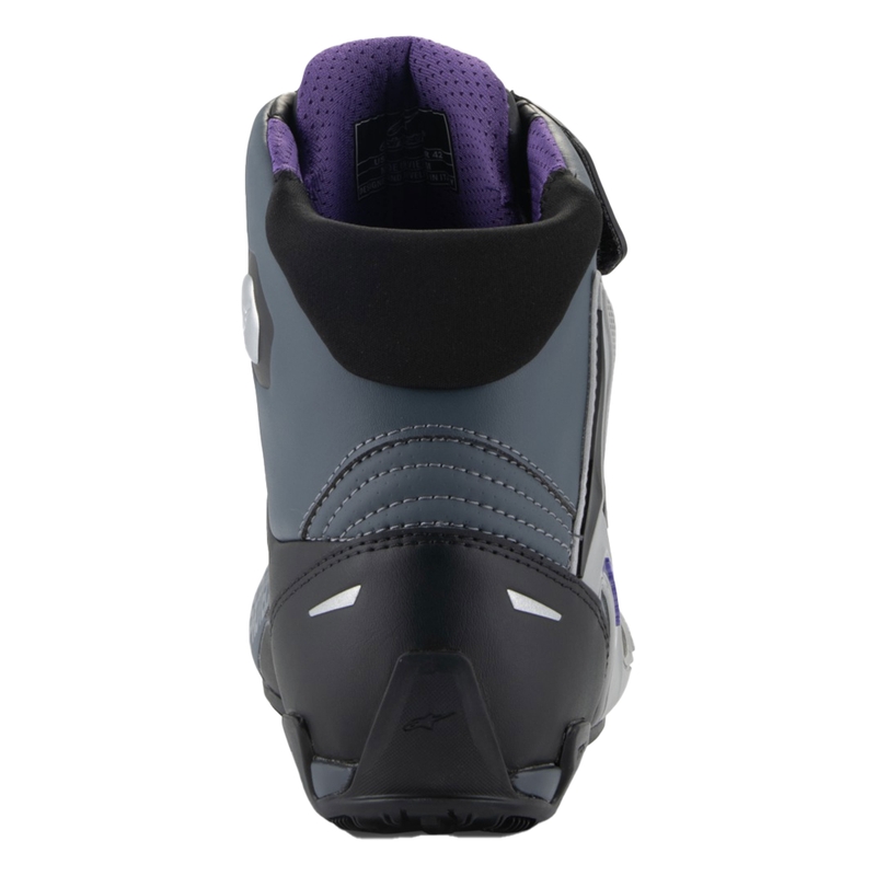 Alpinestars Stella Faster-4 ženske motorističke čizme crno-sivo-ljubičaste