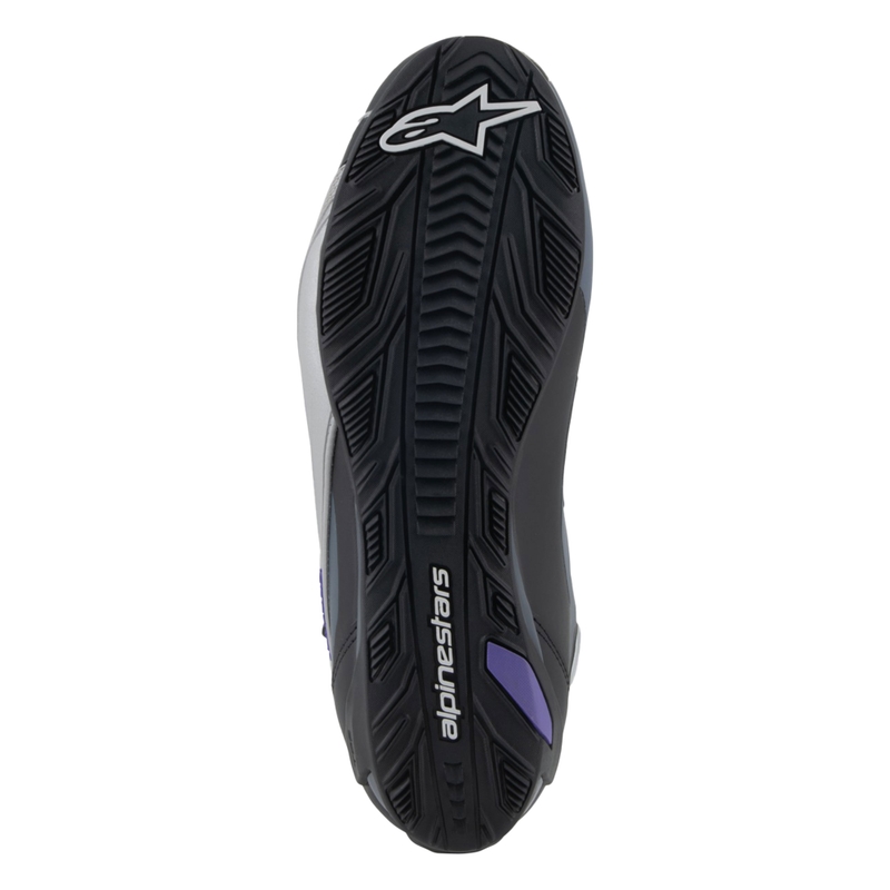 Alpinestars Stella Faster-4 ženske motorističke čizme crno-sivo-ljubičaste