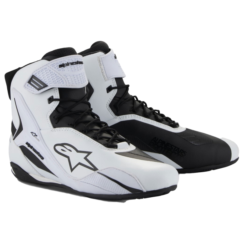 Alpinestars Stella Faster-4 ženske motociklističke čizme bijelo-crne