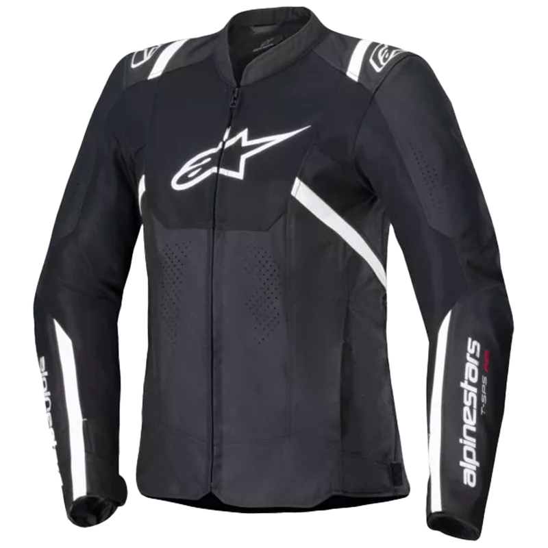 Alpinestars Stella T-SPS Air V2 ženska motoristička jakna crno-bijela