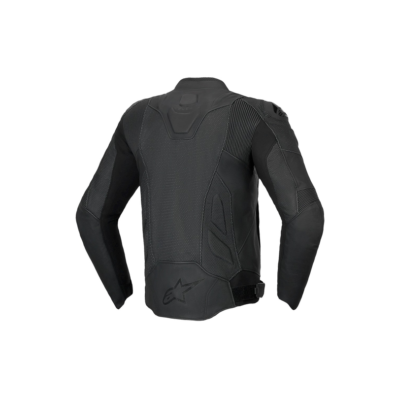 Alpinestars Dusk Airflow kožna motoristička jakna crno-crna