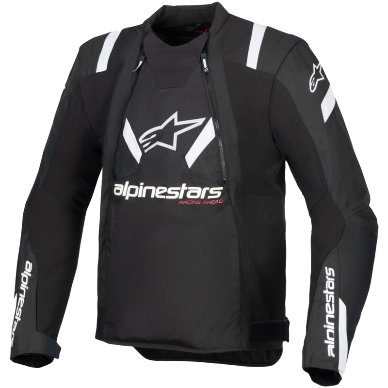 Alpinestars T-Stunt Air motoristička jakna crno-bijela