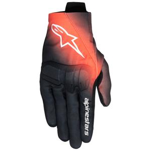 Alpinestars Reef V2 motociklističke rukavice crno-fluo crveno-bijele