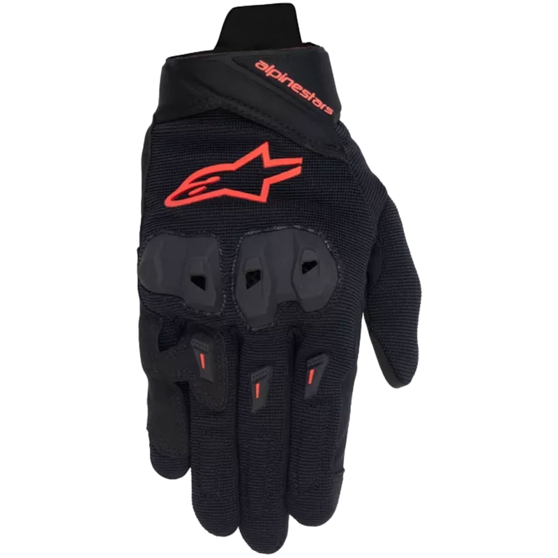 Alpinestars Stella SP X 1 ženske motociklističke rukavice crno-fluo crvene