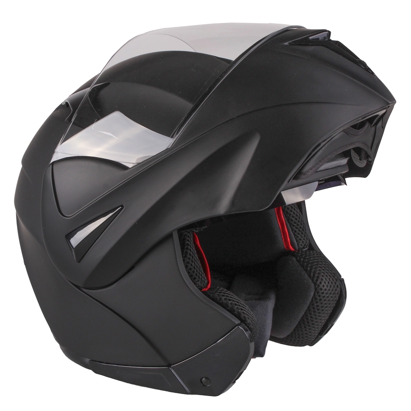 RSA B-line preklopna motociklistička kaciga crna mat rasprodaja