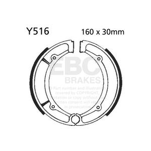 Sada brzdových čelistí EBC včetně pružin