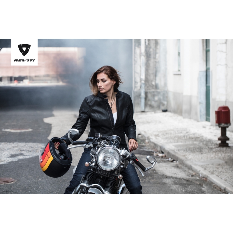 Ženske motociklističke jakne Revit Rosa crne boje rasprodaja