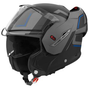 Airoh Mathisse 2 Genius preklopna motociklistička kaciga mat plava