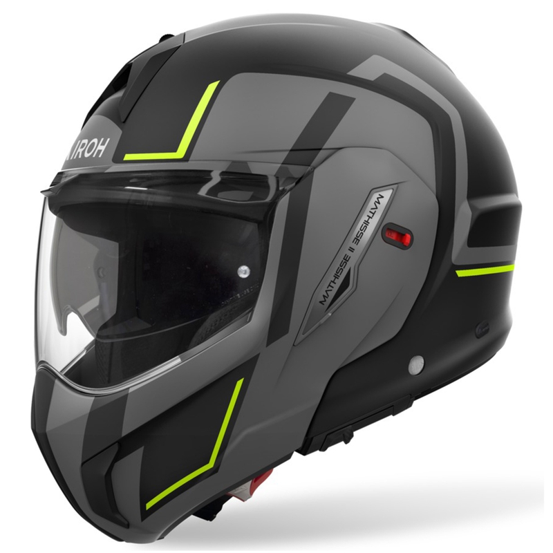 Airoh Mathisse 2 Genius preklopna motociklistička kaciga mat žuta