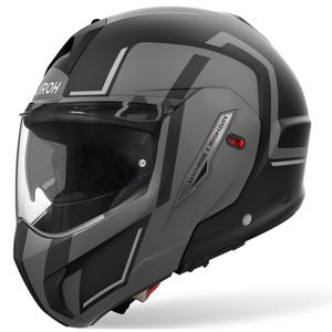 Airoh Mathisse 2 Genius preklopna motociklistička kaciga mat siva