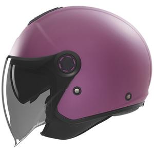 Otvorena motociklistička kaciga NOX N182 mat roza