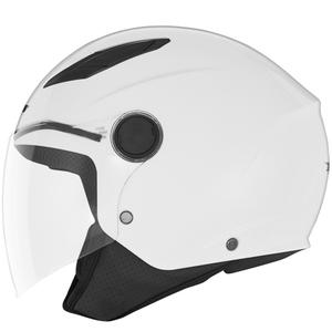 Dječja otvorena motociklistička kaciga NOX N710 bijela