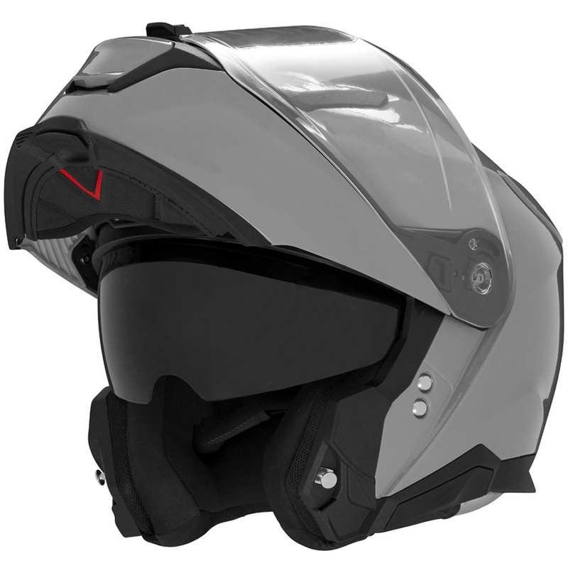 Preklopna motociklistička kaciga NOX N967 siva
