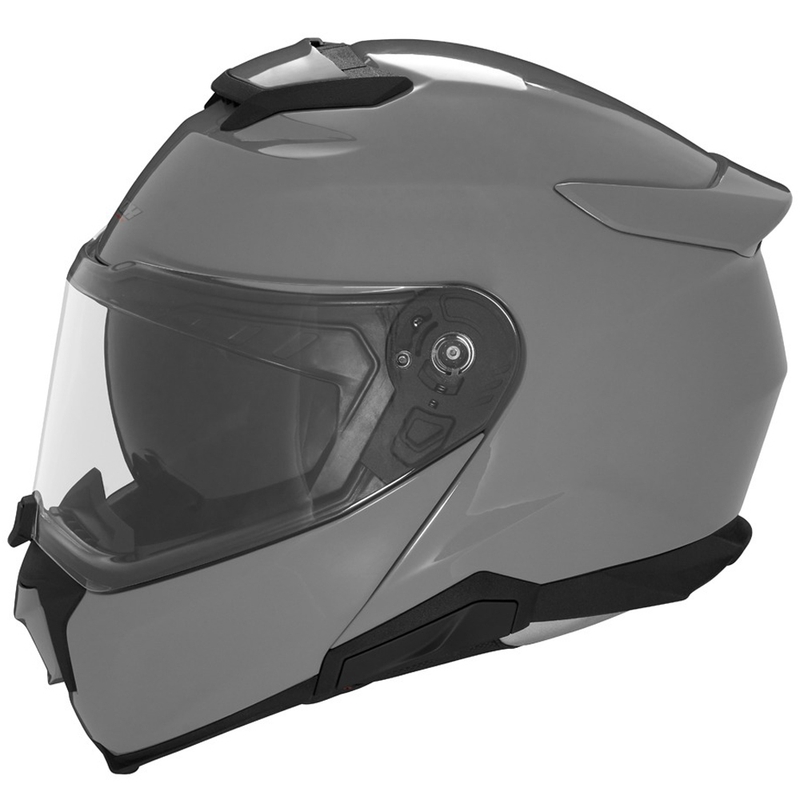 Preklopna motociklistička kaciga NOX N967 siva