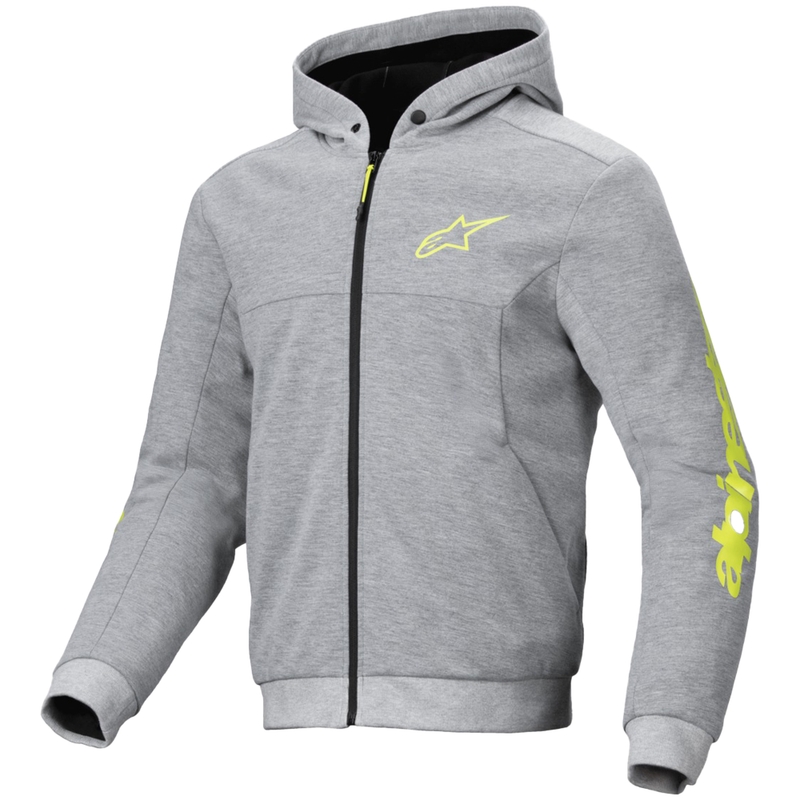 Alpinestars Chrome V2 Sport motociklistička majica sivo-žuta