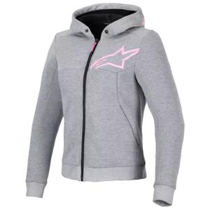 Alpinestars Stella Chrome V2 Sport ženska motoristička jakna sivo-ružičasta