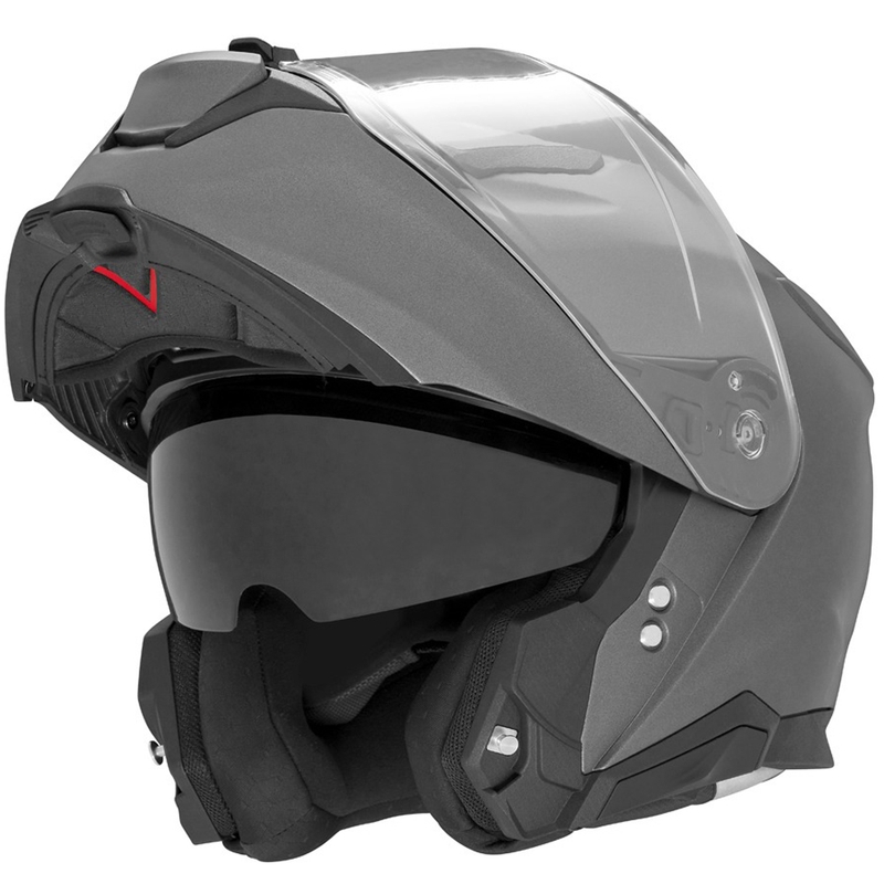 Motociklistička kaciga na preklop NOX N967 titan