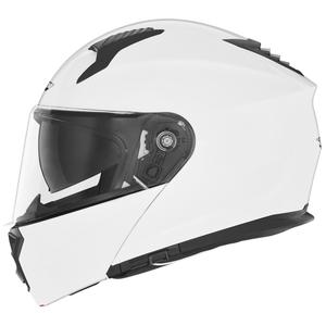 Motociklistička kaciga na preklop NOX N968 biserno bijela