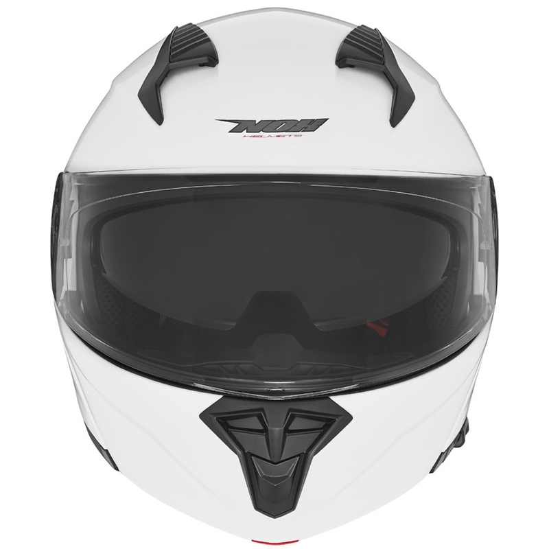 Motociklistička kaciga na preklop NOX N968 biserno bijela