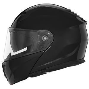 Motociklistička kaciga na preklop NOX N968 sjajno crna