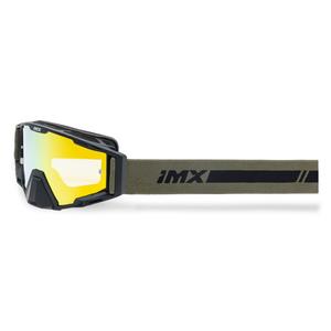 Motocross naočale iMX Sand crno-brončane s narančastim iridij pleksiglasom