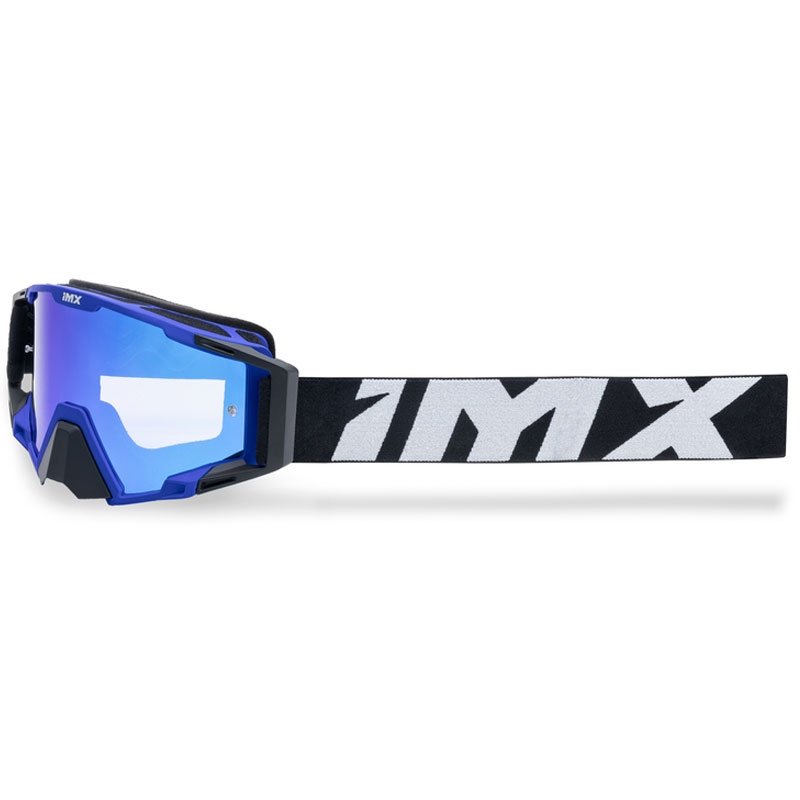 Motocross naočale iMX Sand crno-plave s iridij pleksiglasom