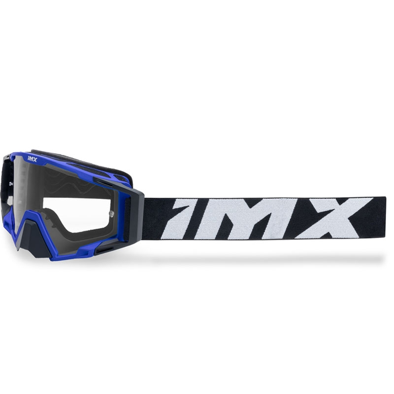 Motocross naočale iMX Sand crno-plave s iridij pleksiglasom