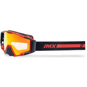 Motocross naočale iMX Sand crno-crvene s crvenim iridij pleksiglasom