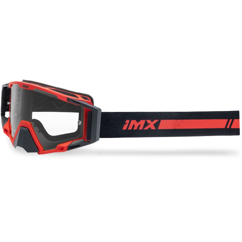 Motocross naočale iMX Sand crno-crvene s crvenim iridij pleksiglasom