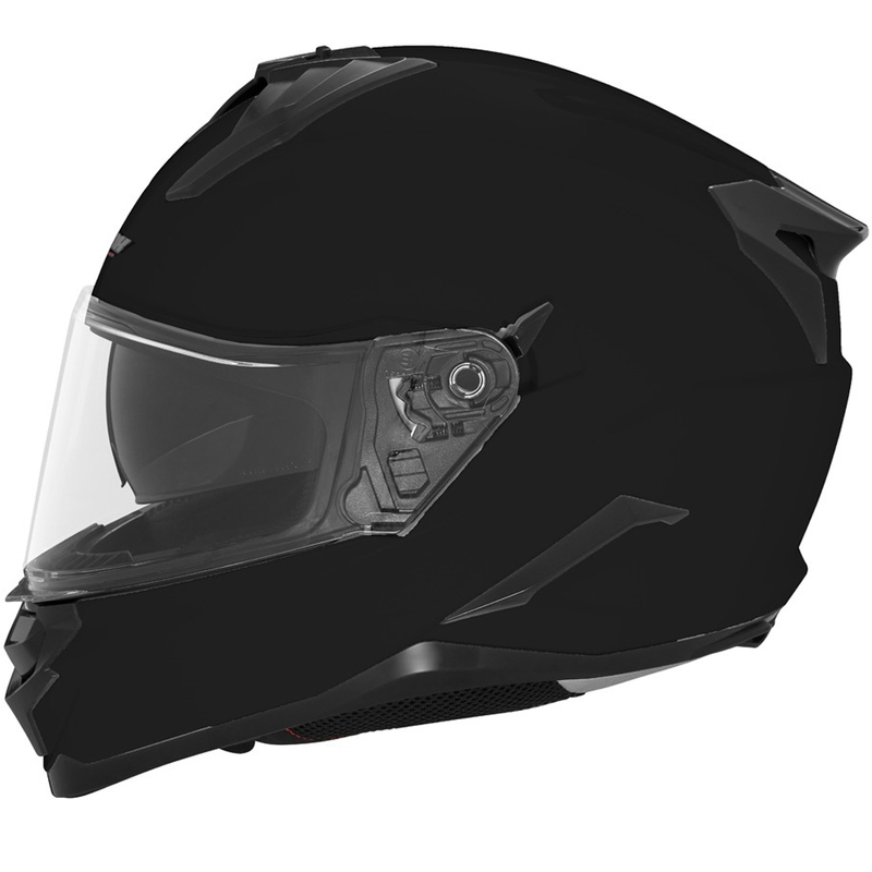 NOX N304S motociklistička kaciga koja pokriva cijelo lice, crna