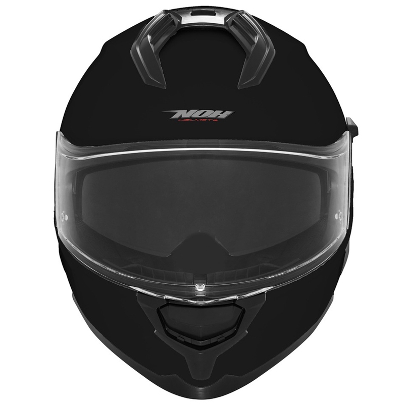 NOX N304S motociklistička kaciga koja pokriva cijelo lice, crna