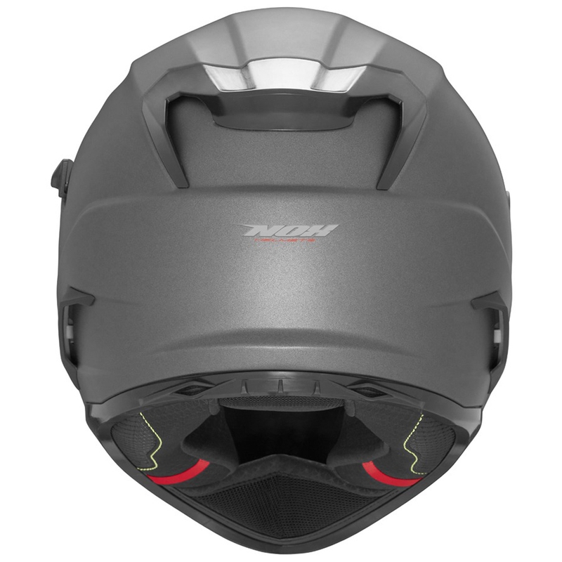 NOX N304S motociklistička kaciga koja pokriva cijelo lice, mat titanij