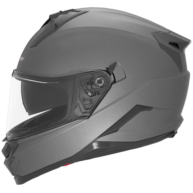NOX N304S motociklistička kaciga koja pokriva cijelo lice, mat titanij