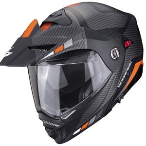 Motociklistička kaciga SCORPION ADX-2 CAMINO crna-srebrna-narančasta rasprodaja