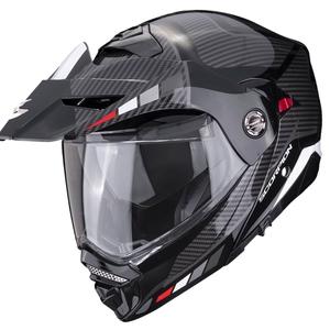 Motociklistička kaciga SCORPION ADX-2 CAMINO crna-srebrna-crvena rasprodaja