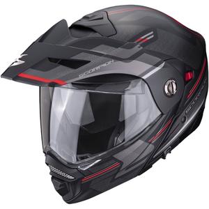 Motociklistička kaciga SCORPION ADX-2 CARRERA mat crno-crvena