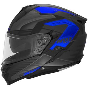 Motociklistička kaciga za cijelo lice NOX N304S CARVER mat crno-plava