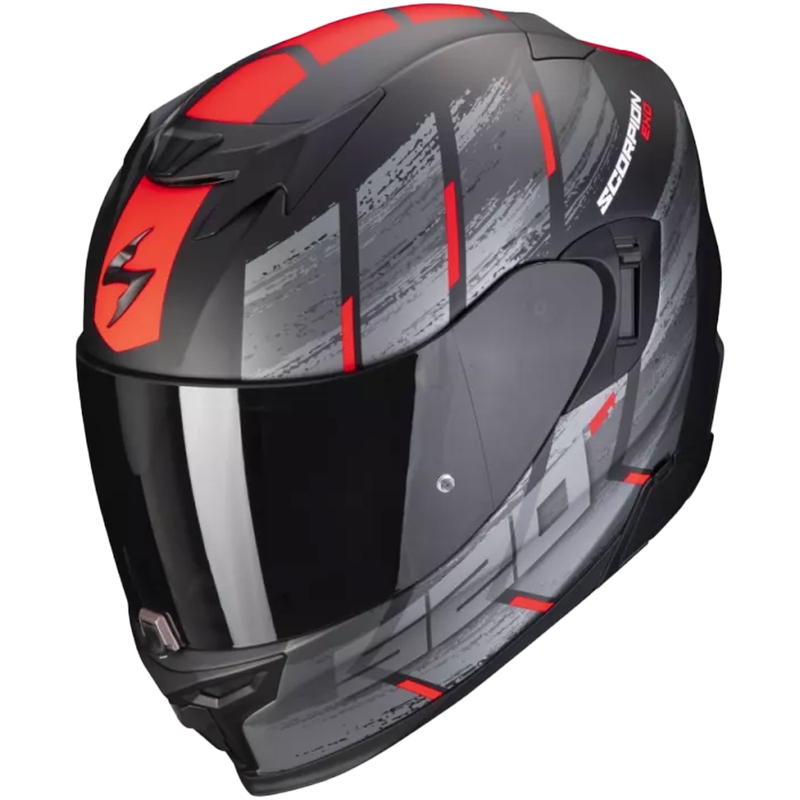 Integralna motociklistička kaciga Scorpion EXO-520 EVO Air Maha crno-crvena rasprodaja