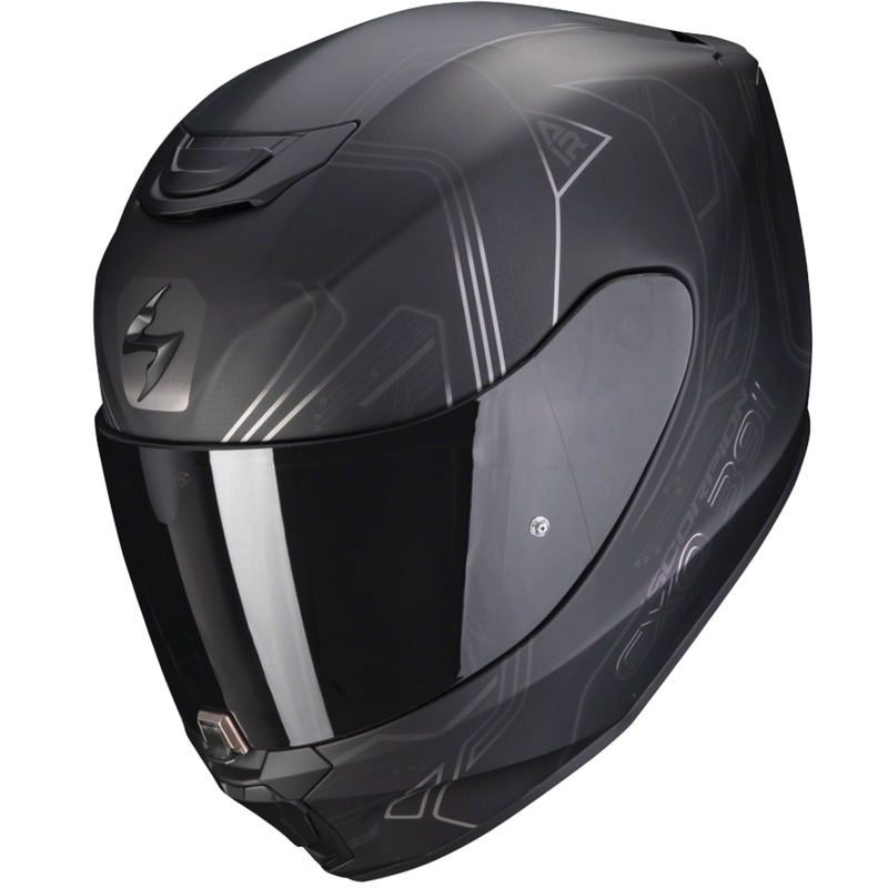 Integralna motociklistička kaciga Scorpion EXO-391 Spada crna mat