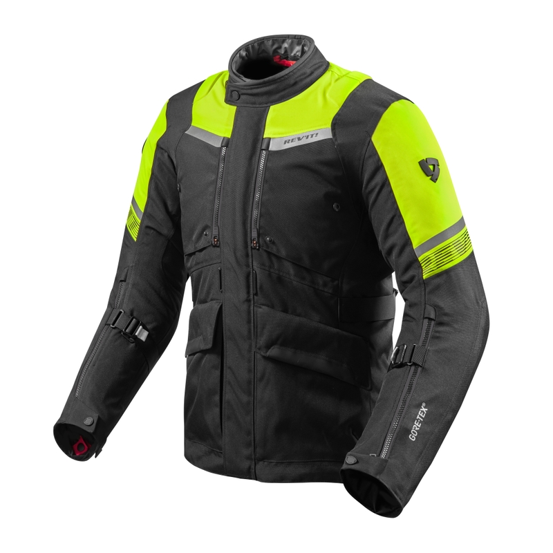 Jakna Revit Neptune 2 GTX Black-Fluo Yellow rasprodaja