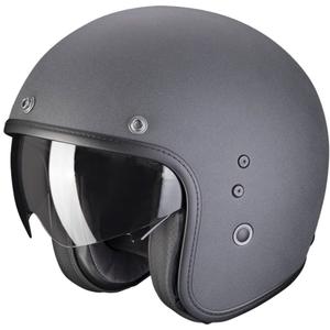 Otvorena kaciga SCORPION BELFAST EVO GRAPHITE tamno siva