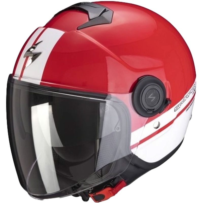 Motociklistička kaciga SCORPION EXO-CITY STRADA crveno-bijela