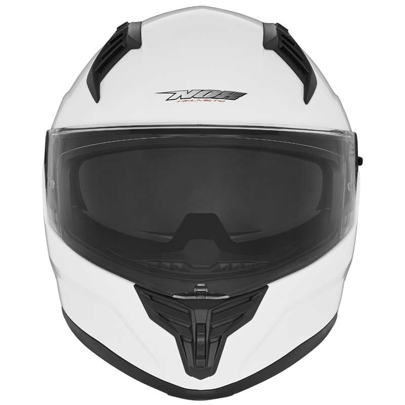 Motociklistička kaciga koja pokriva cijelo lice NOX N401 bijela