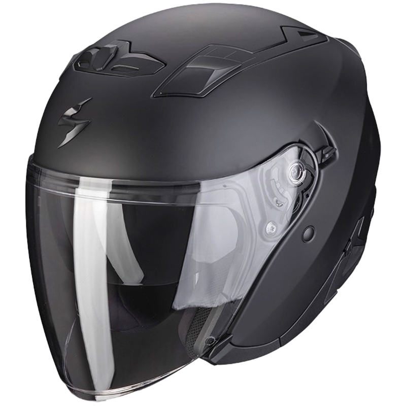 Otvorena motociklistička kaciga SCORPION EXO-230 Solid crna mat