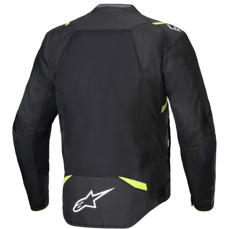 Alpinestars T-SPS Air V2 motociklistička jakna crno-fluo žuta
