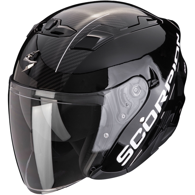 Otvorena motociklistička kaciga SCORPION EXO-230 QR crno-srebrna rasprodaja