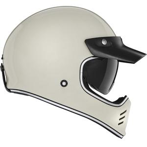 NOX PREMIUM SEVENTY II motociklistička kaciga za cijelo lice bijela slonovače