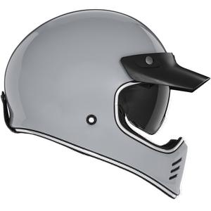 Motociklistička kaciga koja pokriva cijelo lice NOX PREMIUM SEVENTY II siva