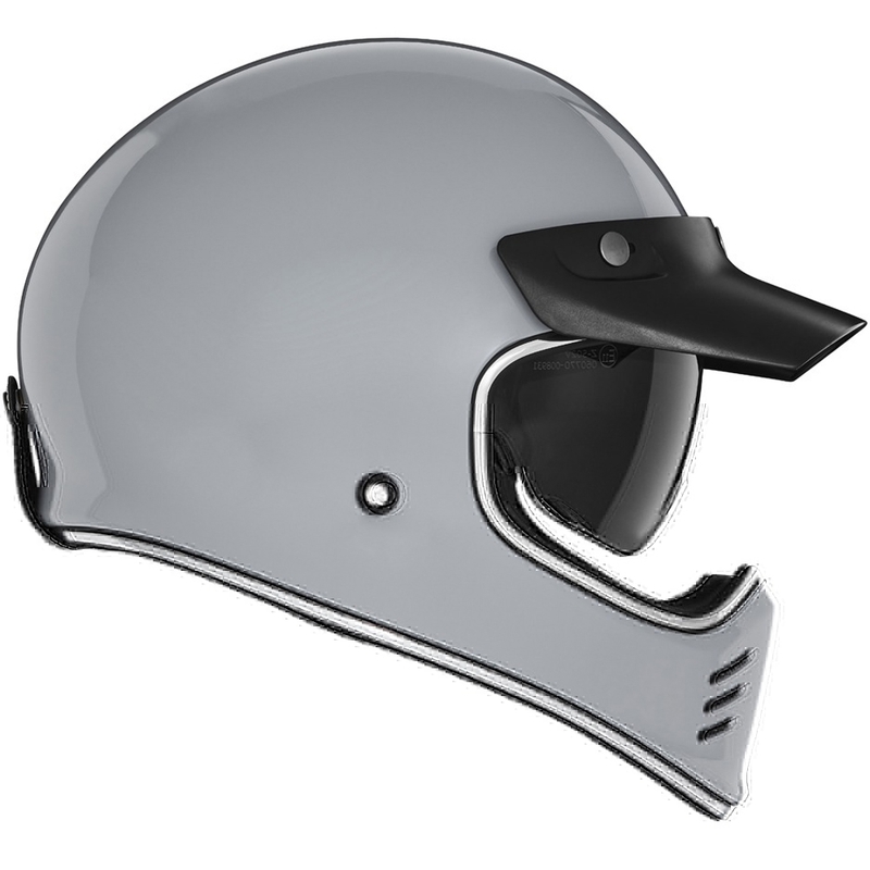 Motociklistička kaciga koja pokriva cijelo lice NOX PREMIUM SEVENTY II siva